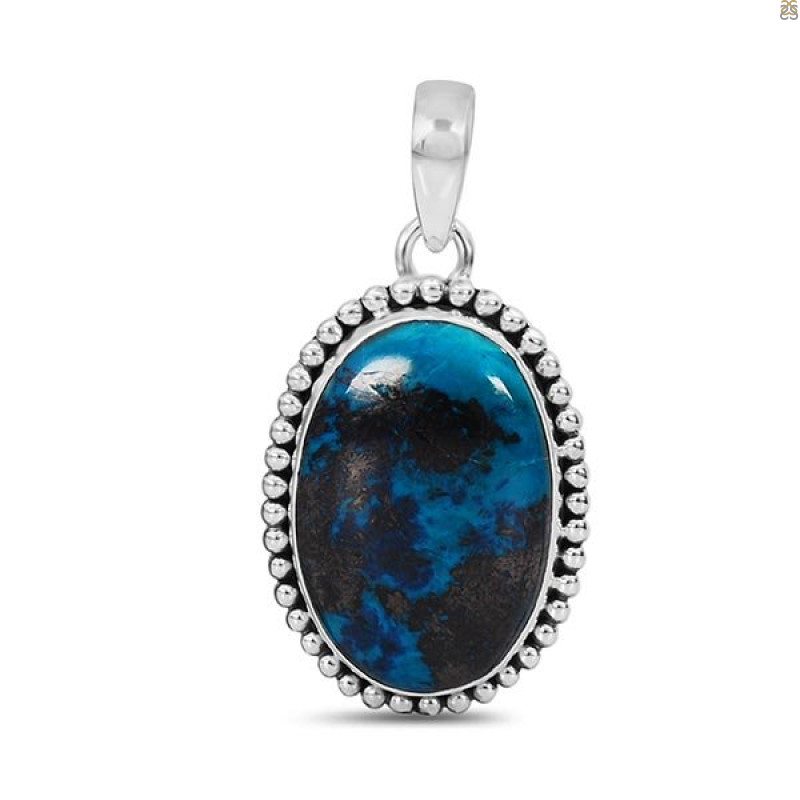Shattuckite Pendant-SP STK-1-71