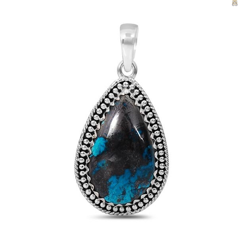 Shattuckite Pendant-SP STK-1-84