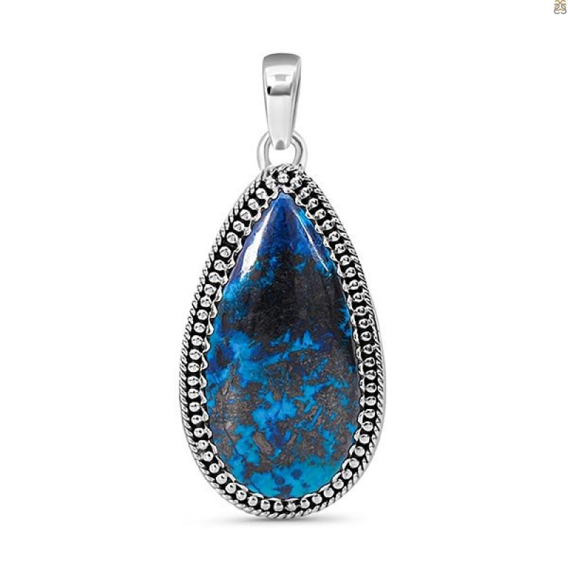 Shattuckite Pendant-SP STK-1-94