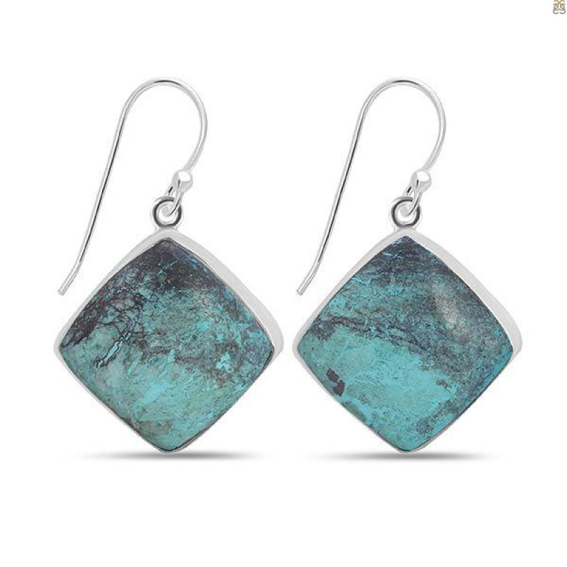 Shattuckite Earring-E STK-3-10