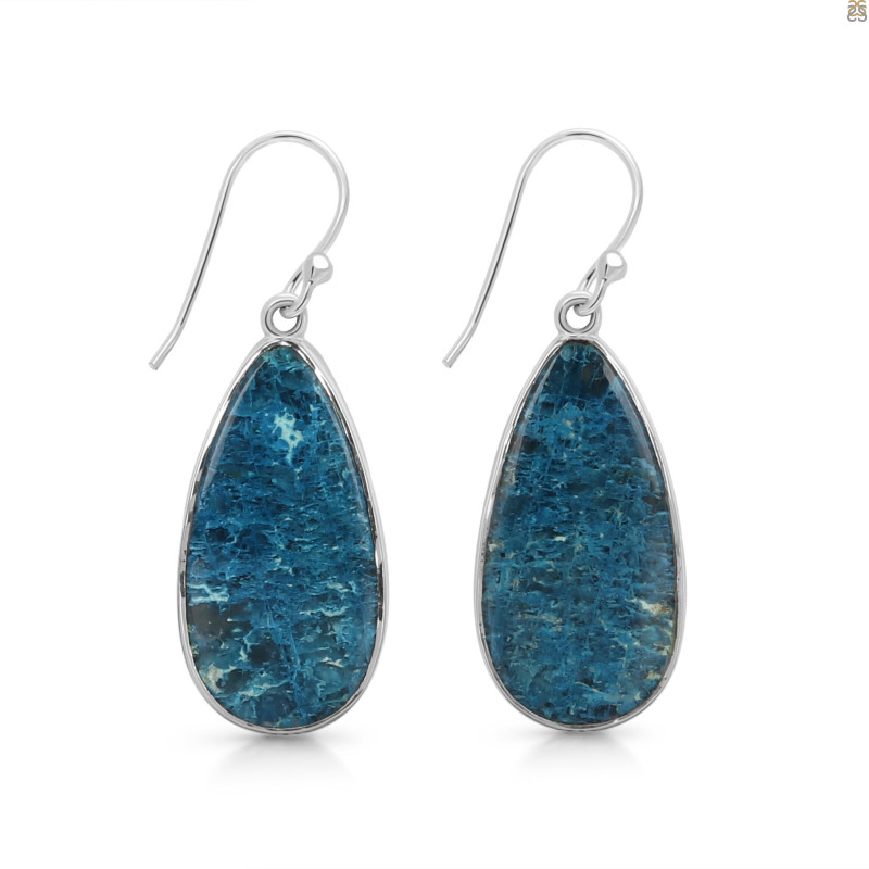 Shattuckite Earring-E STK-3-53