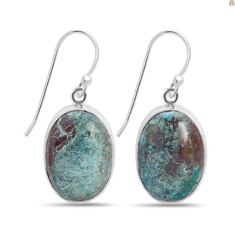 Shattuckite Earring-E STK-3-8