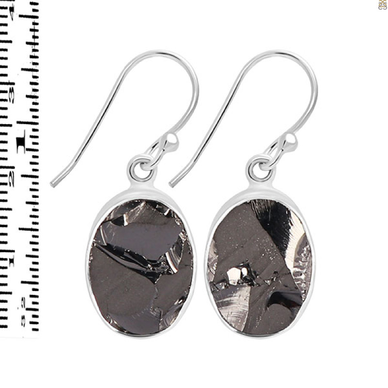 Shungite Earring-E SUG-3-1