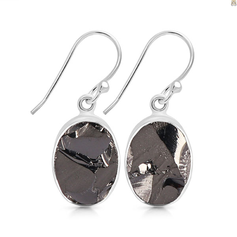 Shungite Earring-E SUG-3-1