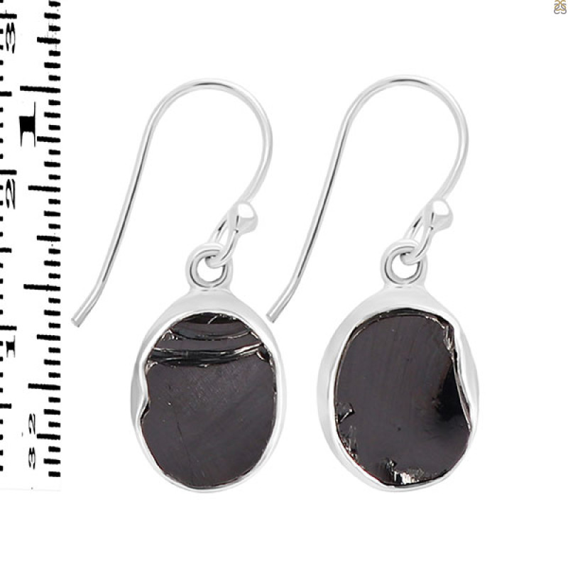Shungite Earring-E SUG-3-8