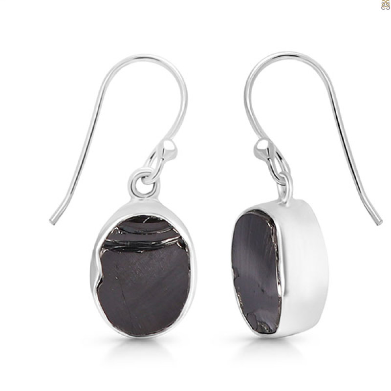 Shungite Earring-E SUG-3-8