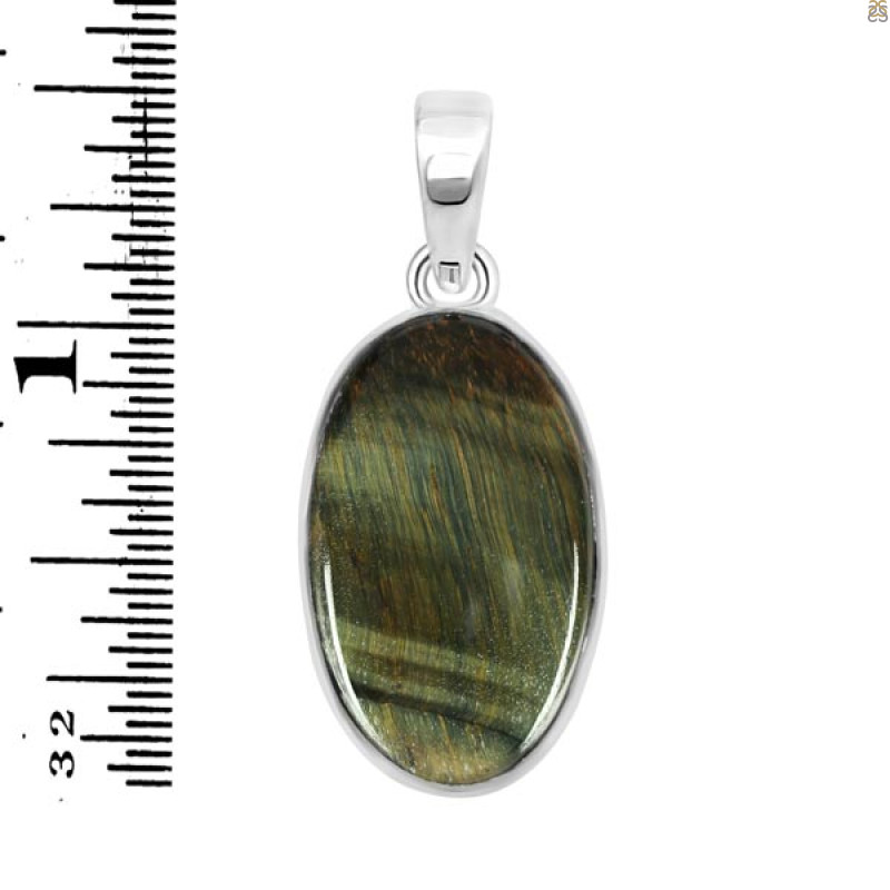 Tiger Eye Pendant-SP TGE-1-84