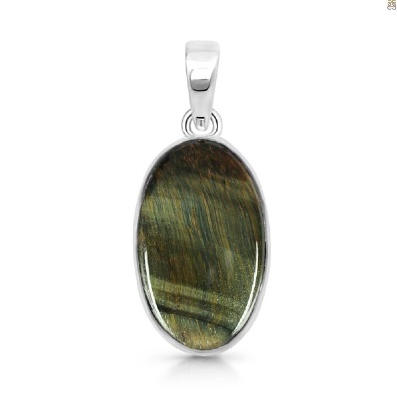 Tiger Eye Pendant-SP TGE-1-84