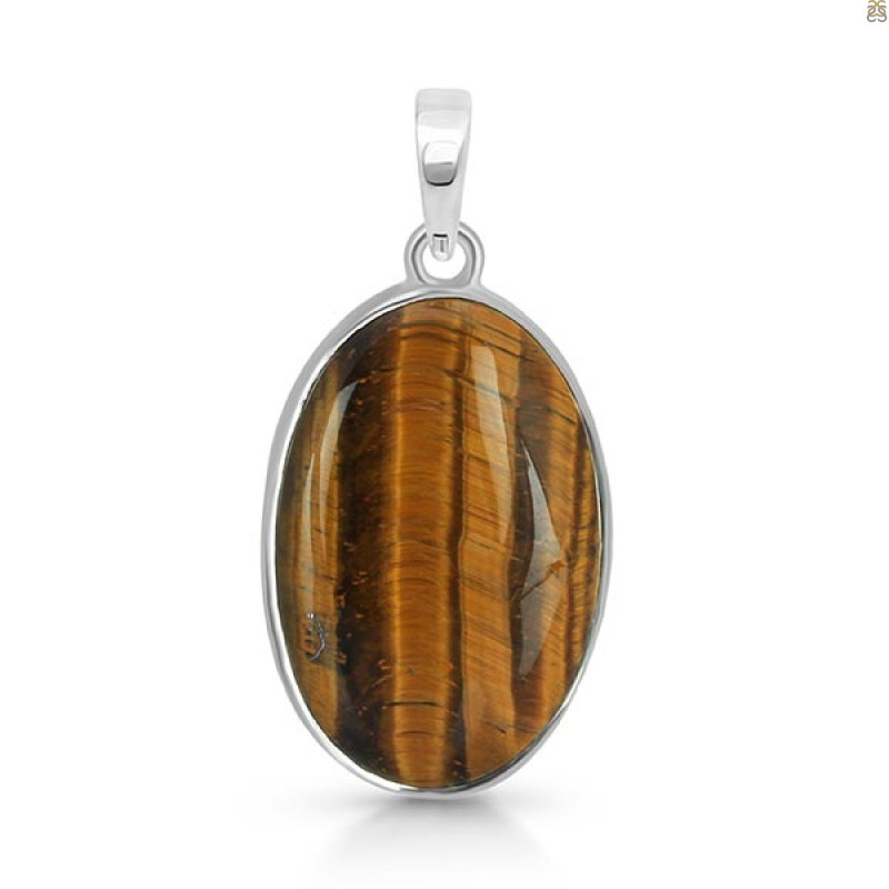 Tiger Eye Pendant-SP TGE-1-95