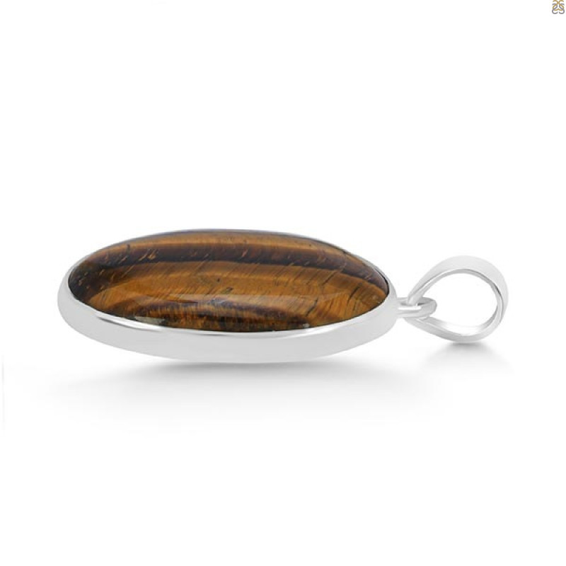 Tiger Eye Pendant-SP TGE-1-95