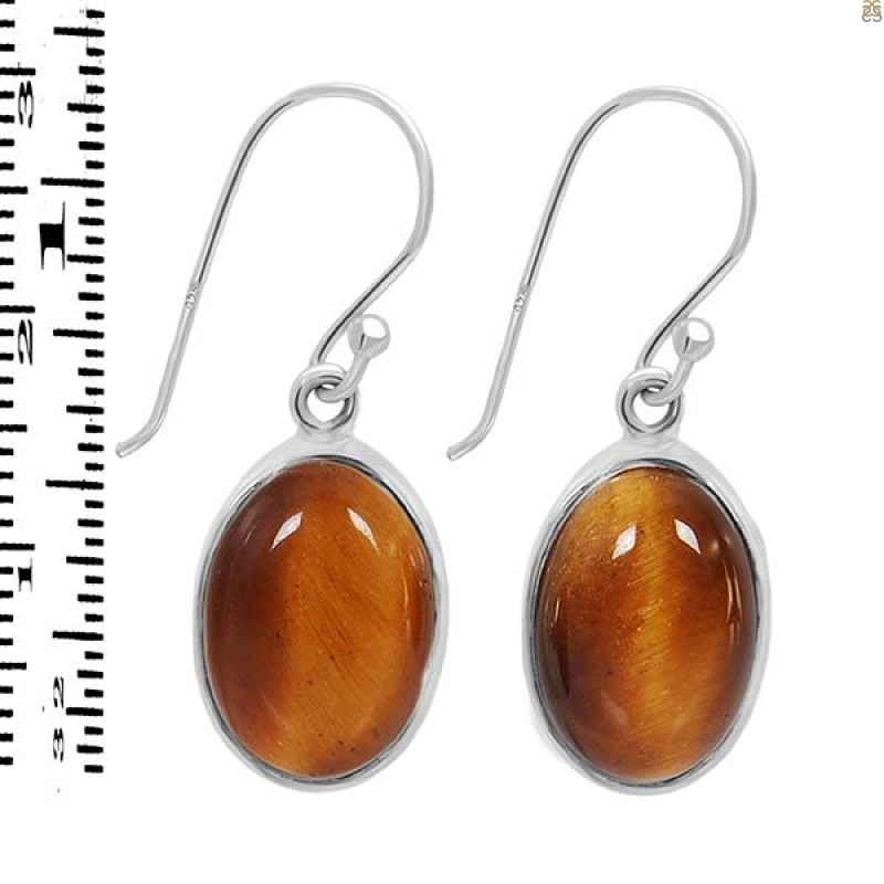 Tiger Eye Earring-E TGE-3-18