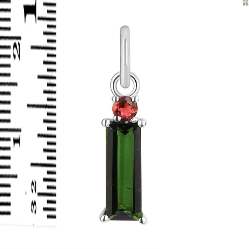 Tourmaline Pendant-2SP TRM-1-1000