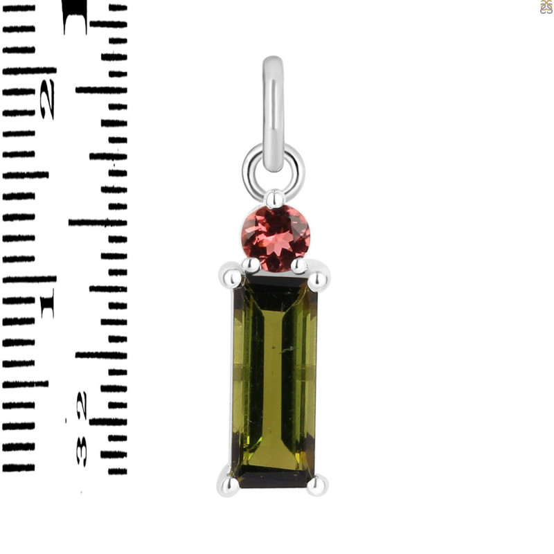 Tourmaline Pendant-2SP TRM-1-1001
