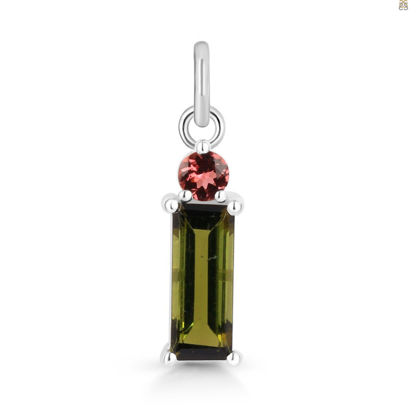 Tourmaline Pendant-2SP TRM-1-1001