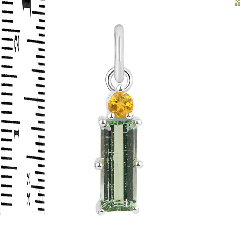 Tourmaline Pendant-2SP TRM-1-1006