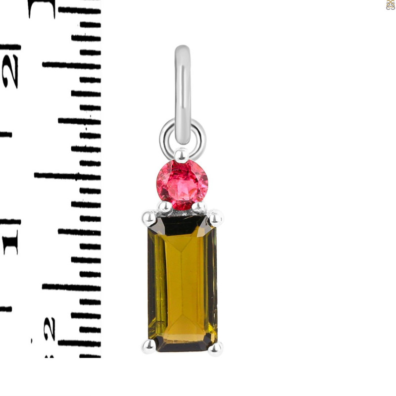 Tourmaline Pendant-2SP TRM-1-1011