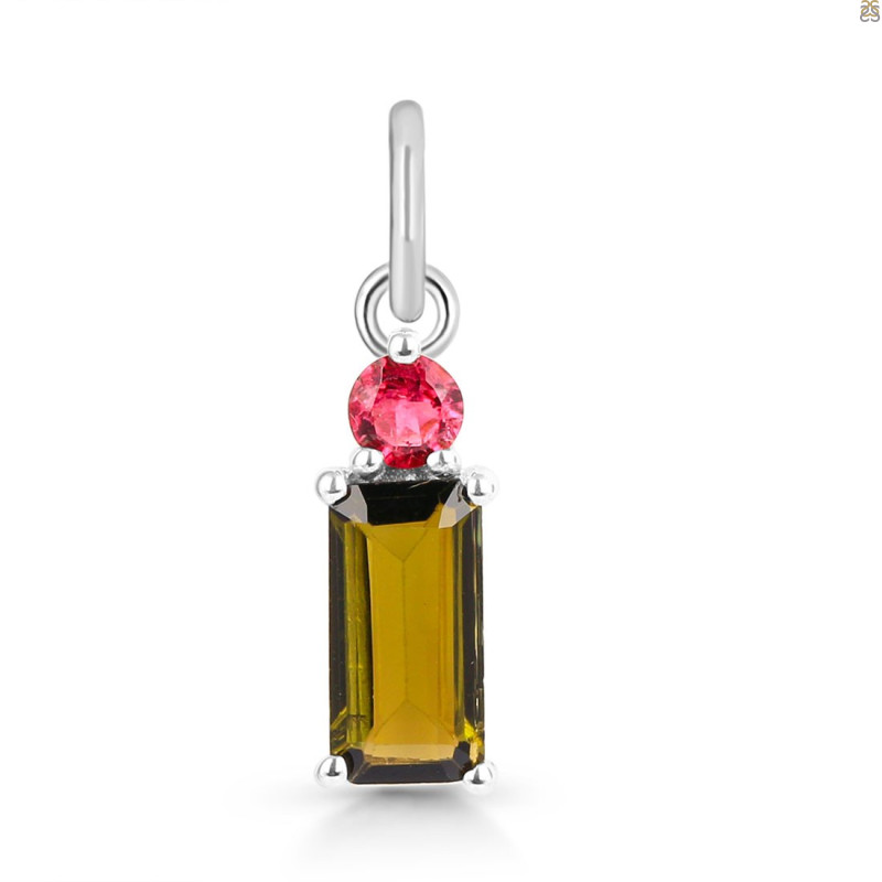 Tourmaline Pendant-2SP TRM-1-1011