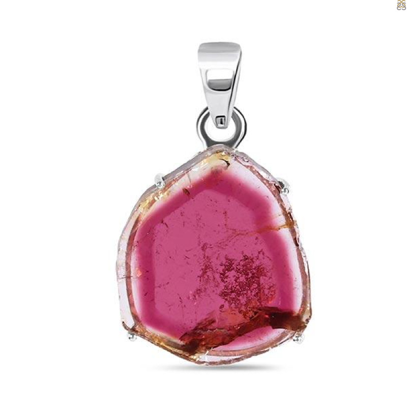 Tourmaline Slice Pendant-SP TRM-1-102