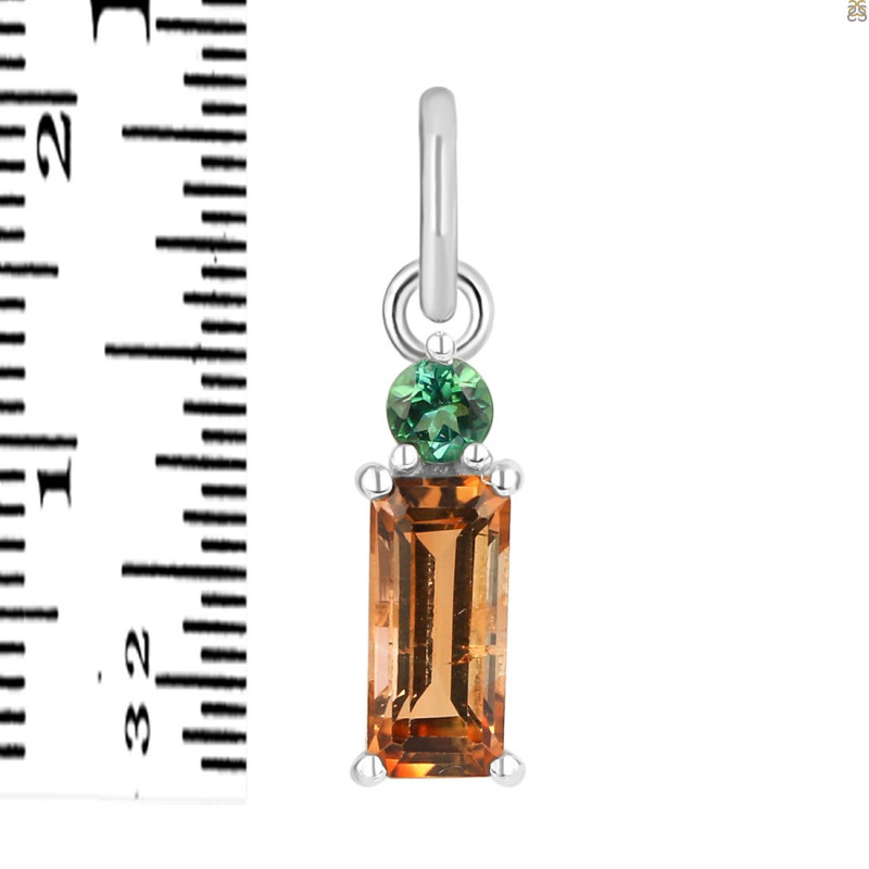 Tourmaline Pendant-2SP TRM-1-1023