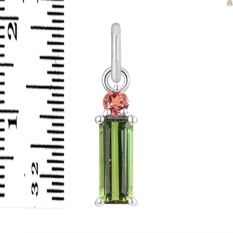 Tourmaline Pendant-2SP TRM-1-1025