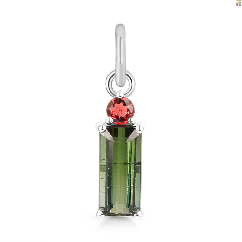 Tourmaline Pendant-2SP TRM-1-1027