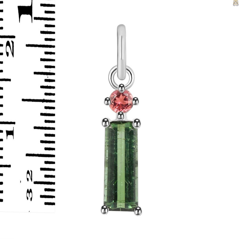 Tourmaline Pendant-2SP TRM-1-1033