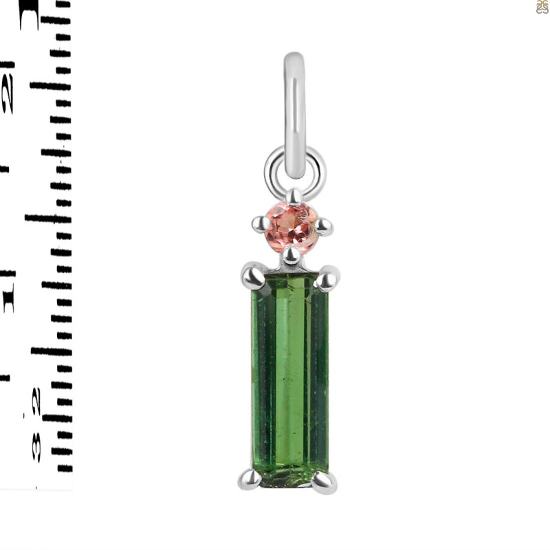 Tourmaline Pendant-2SP TRM-1-1042