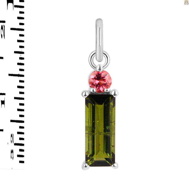 Tourmaline Pendant-2SP TRM-1-1045