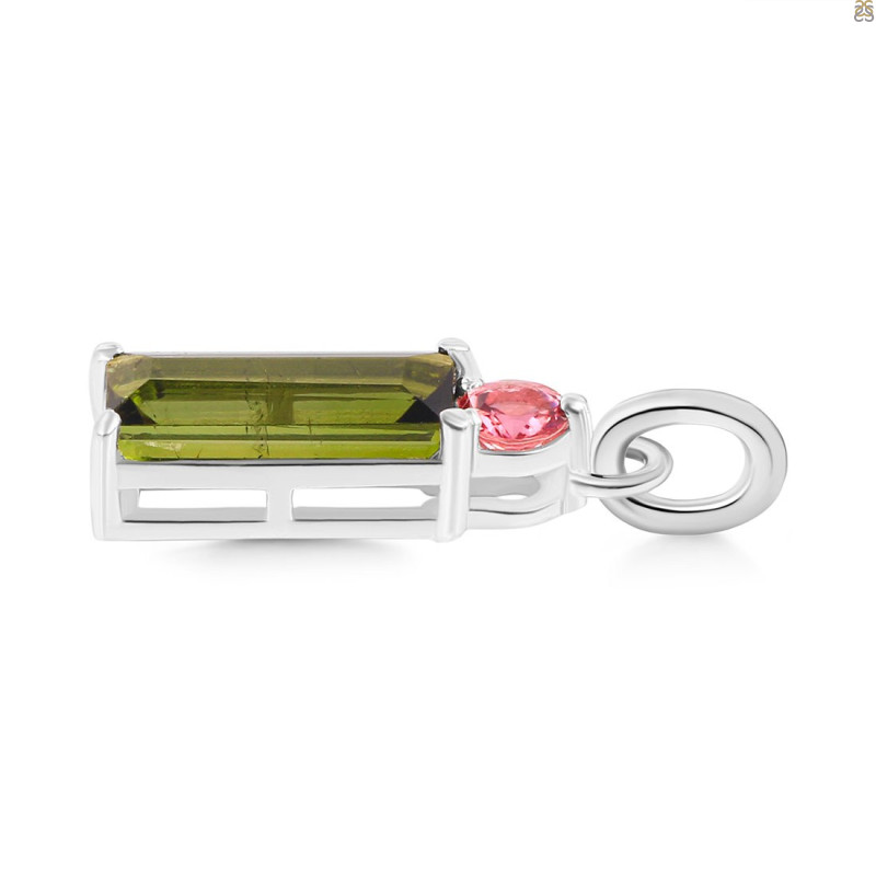 Tourmaline Pendant-2SP TRM-1-1045