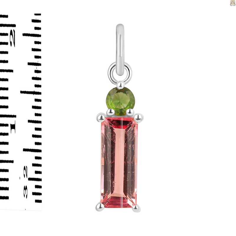 Tourmaline Pendant-2SP TRM-1-1047