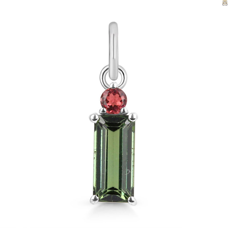 Tourmaline Pendant-2SP TRM-1-1052