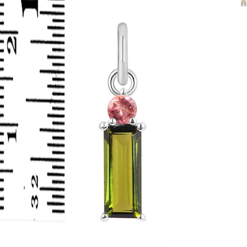 Tourmaline Pendant-2SP TRM-1-1053