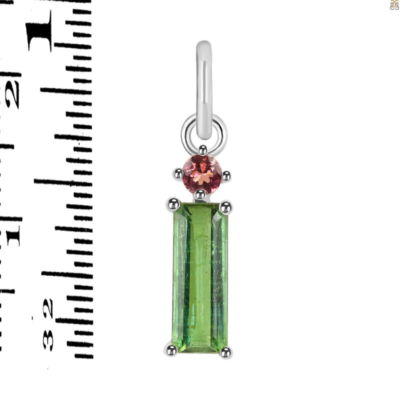 Tourmaline Pendant-2SP TRM-1-1058