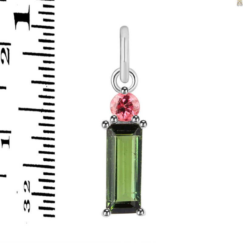 Tourmaline Pendant-2SP TRM-1-1062