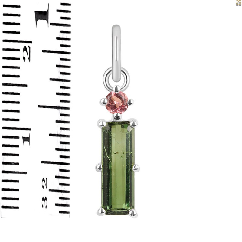 Tourmaline Pendant-2SP TRM-1-1064