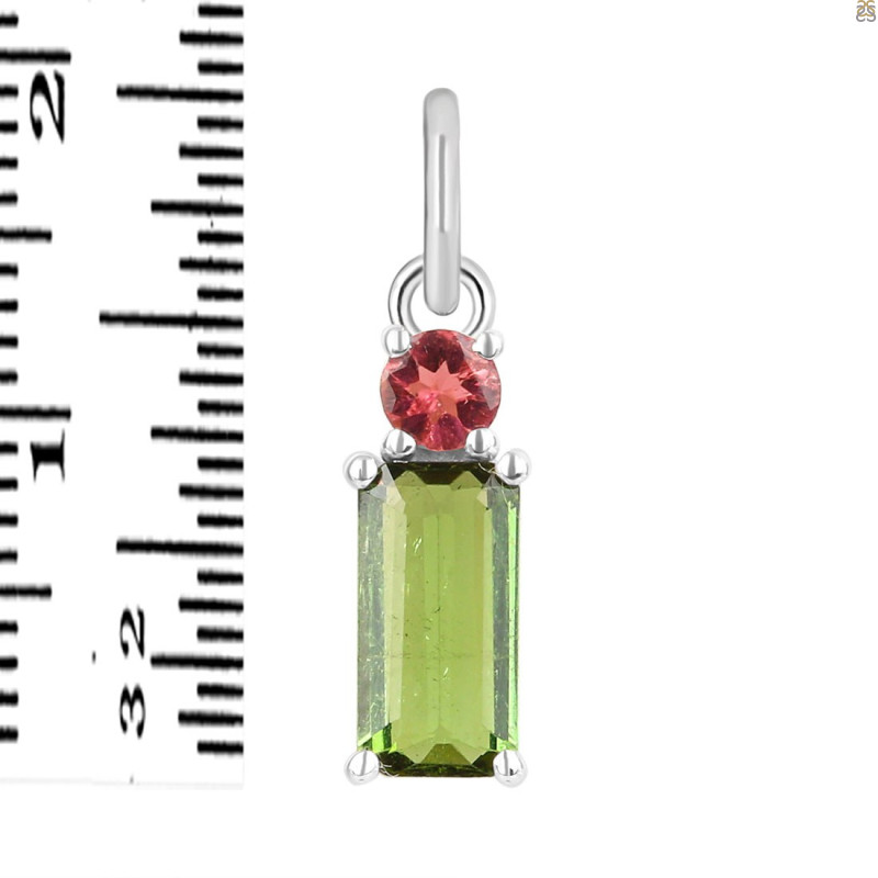 Tourmaline Pendant-2SP TRM-1-1072