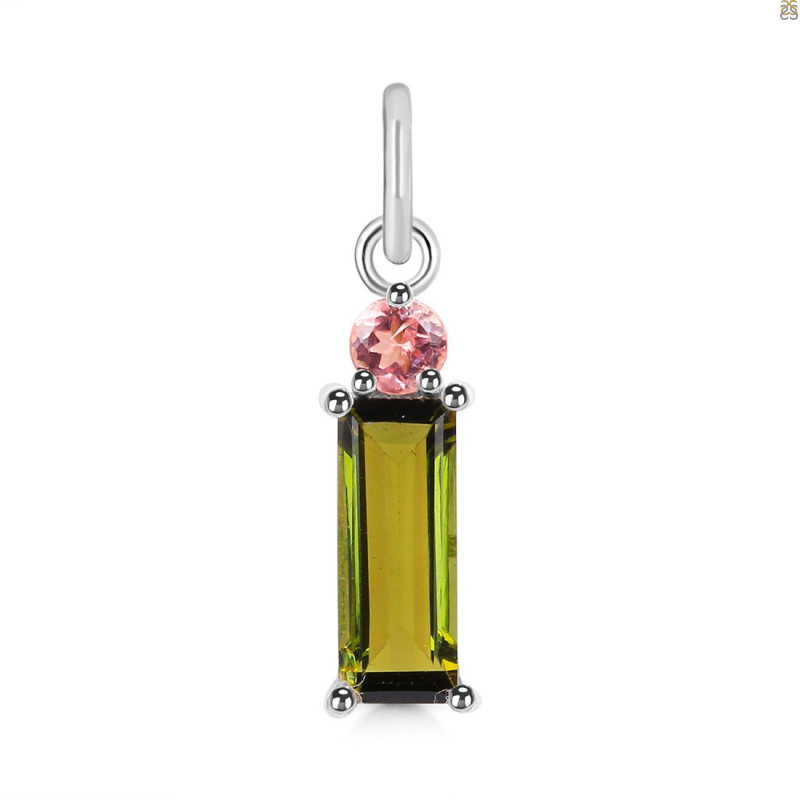 Tourmaline Pendant-2SP TRM-1-1076