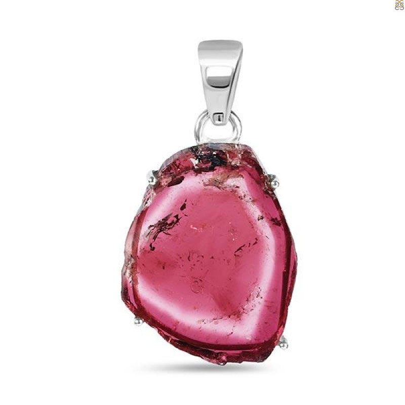 Tourmaline Slice Pendant-SP TRM-1-114