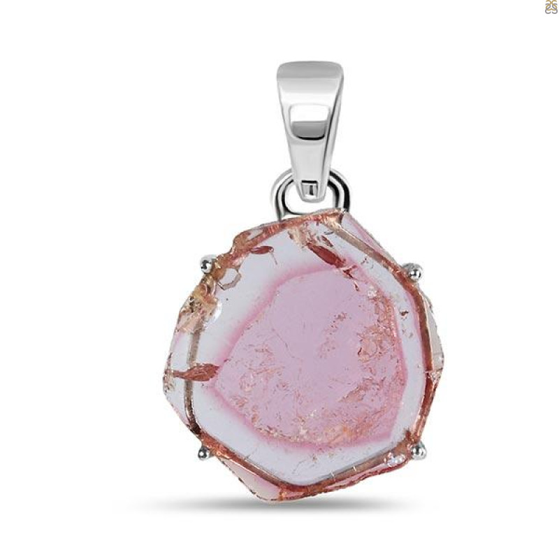 Tourmaline Slice Pendant-SP TRM-1-119