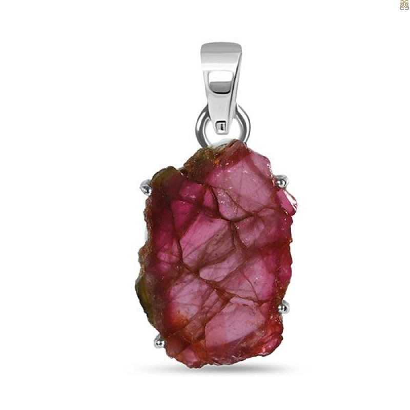 Tourmaline Slice Pendant-SP TRM-1-122