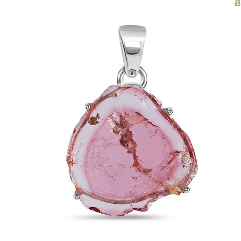Tourmaline Slice Pendant-SP TRM-1-127