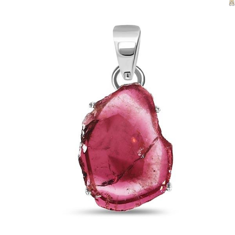Tourmaline Slice Pendant-SP TRM-1-129