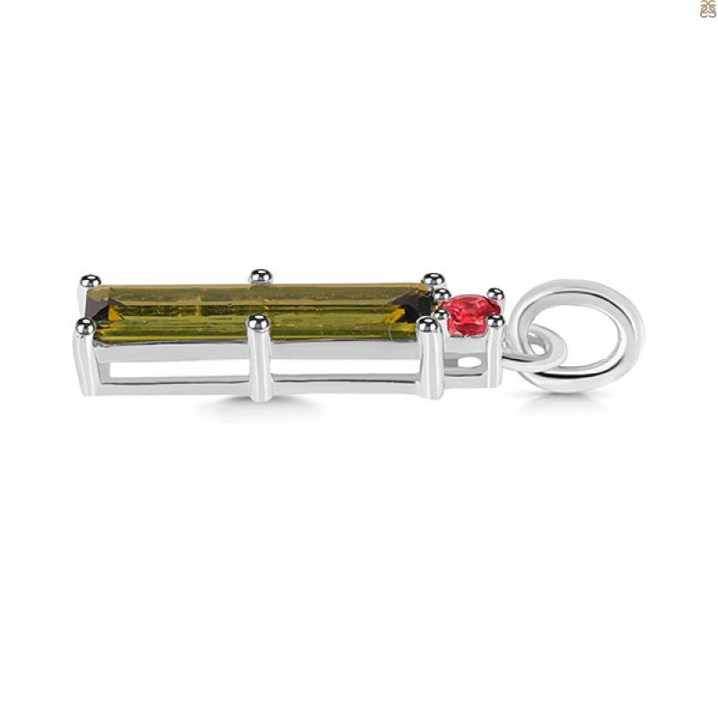 Tourmaline Pendant-2SP TRM-1-248