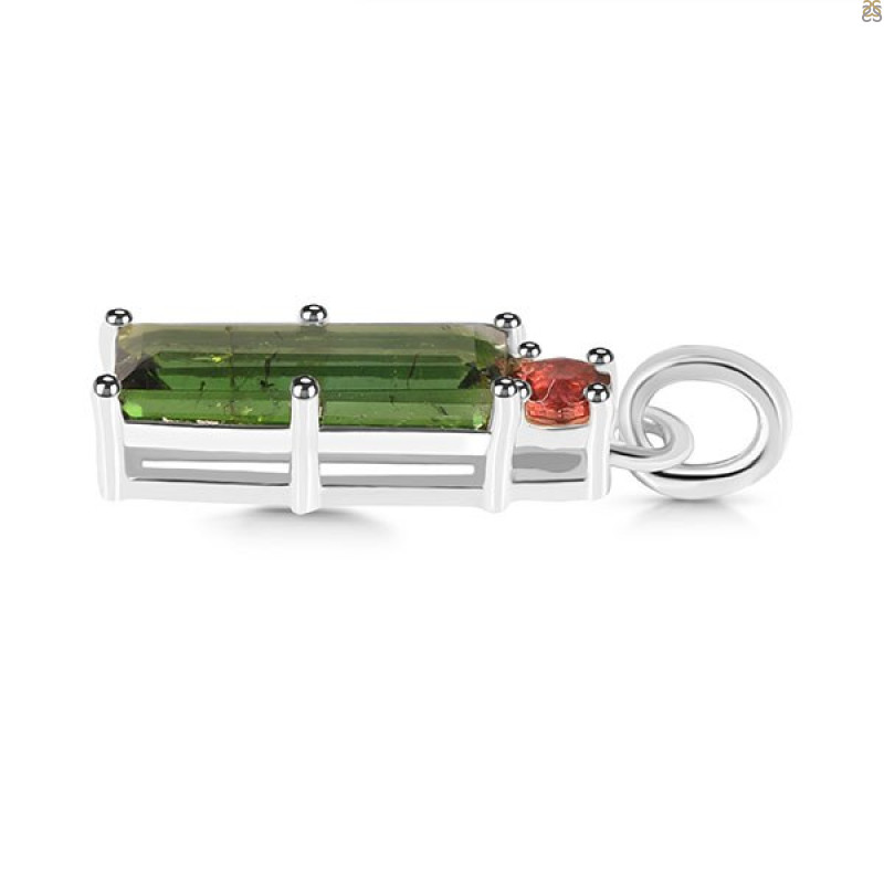 Tourmaline Pendant-2SP TRM-1-250