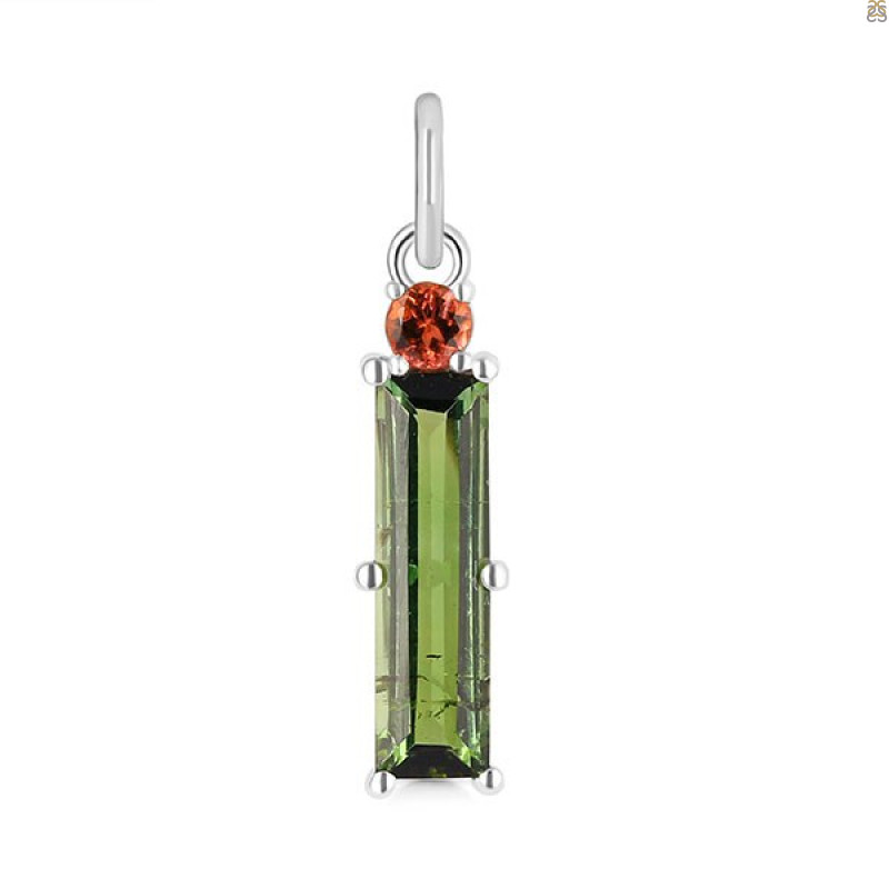 Tourmaline Pendant-2SP TRM-1-254