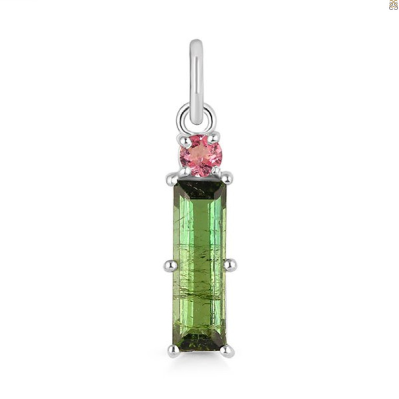 Tourmaline Pendant-2SP TRM-1-255