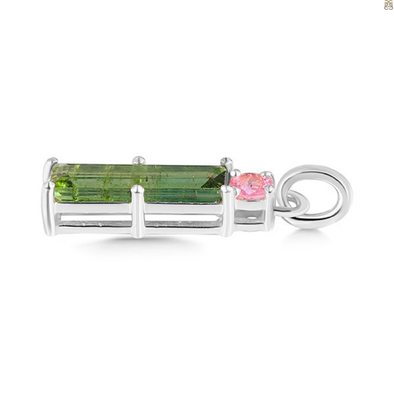 Tourmaline Pendant-2SP TRM-1-255