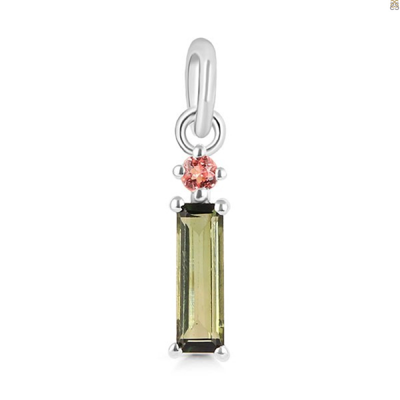 Tourmaline Pendant-2SP TRM-1-297