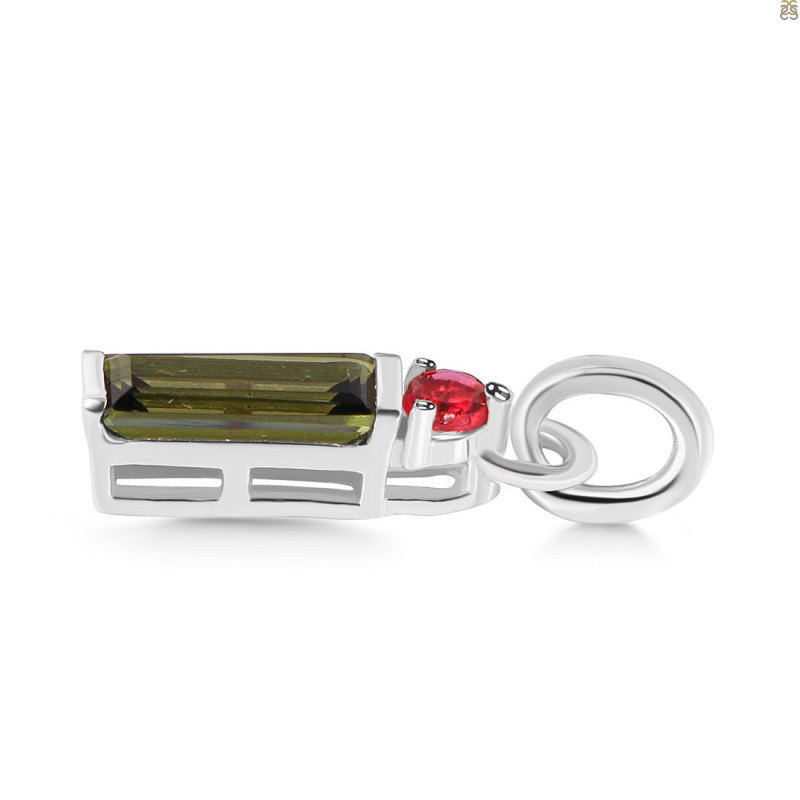 Tourmaline Pendant-2SP TRM-1-312