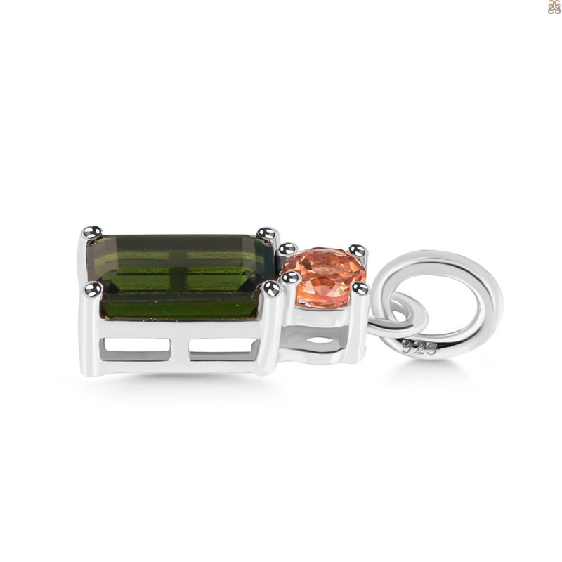 Tourmaline Pendant-2SP TRM-1-314
